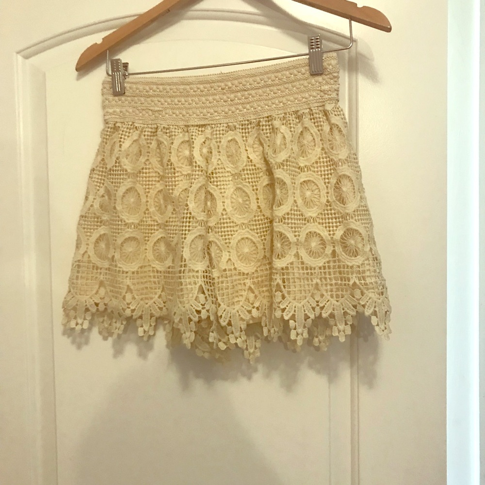 Lace shorts